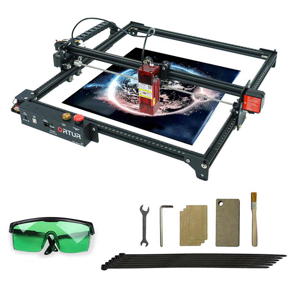 Find [EU DIRECT] ORTUR Laser Master 2 Pro S2 LU2-4 SF Upgraded Laser Engraving Cutting Machine Cutter 400 x 430mm Large Engraving Area Fast Speed High Precision Laser Engraver for Sale on Gipsybee.com with cryptocurrencies