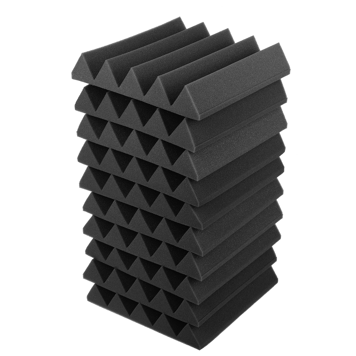 Find 10Pcs Acoustic Foam Panels Acoustic Panels Studio Soundproof Foam Padding for Sale on Gipsybee.com with cryptocurrencies