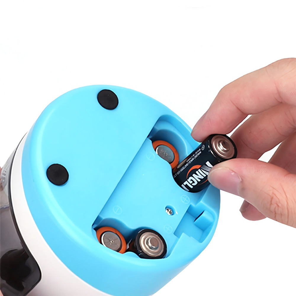 Find Tenwin 8016 Electric Pencil Sharpener Dual Holes Electric Touch Switch Pencil Sharpener Portable Stationery Supplies for Sale on Gipsybee.com with cryptocurrencies