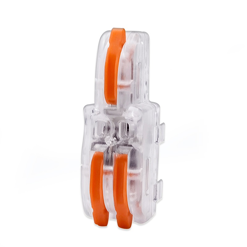 Find LUSTREON F12 Wire Connector 1 In 2 Out Color Handle Branch Terminal Transparent Shell Combined Butt Type Parallel Connector for Sale on Gipsybee.com with cryptocurrencies
