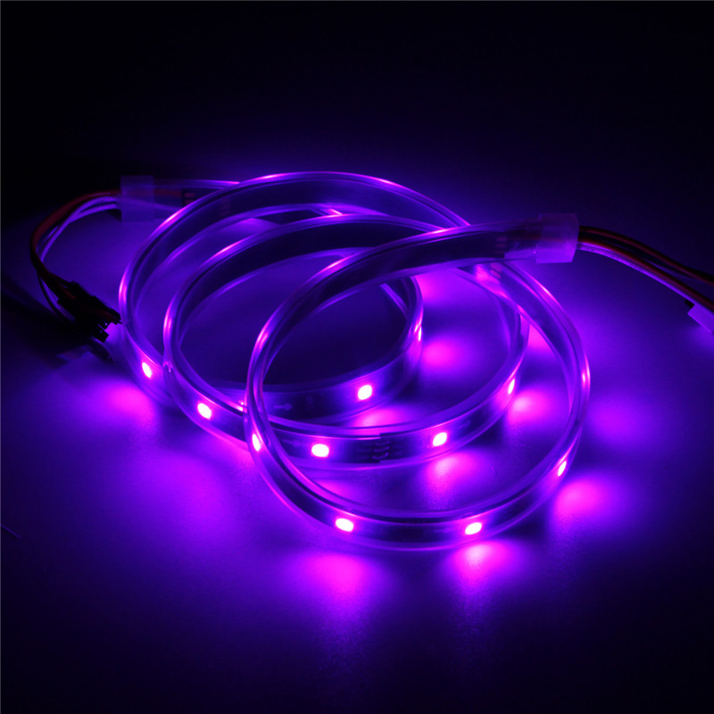 Find WS2811 1M LED Strip 30 SMD 5050 RGB Dream Color waterproof IP65 DC 12V for Sale on Gipsybee.com with cryptocurrencies