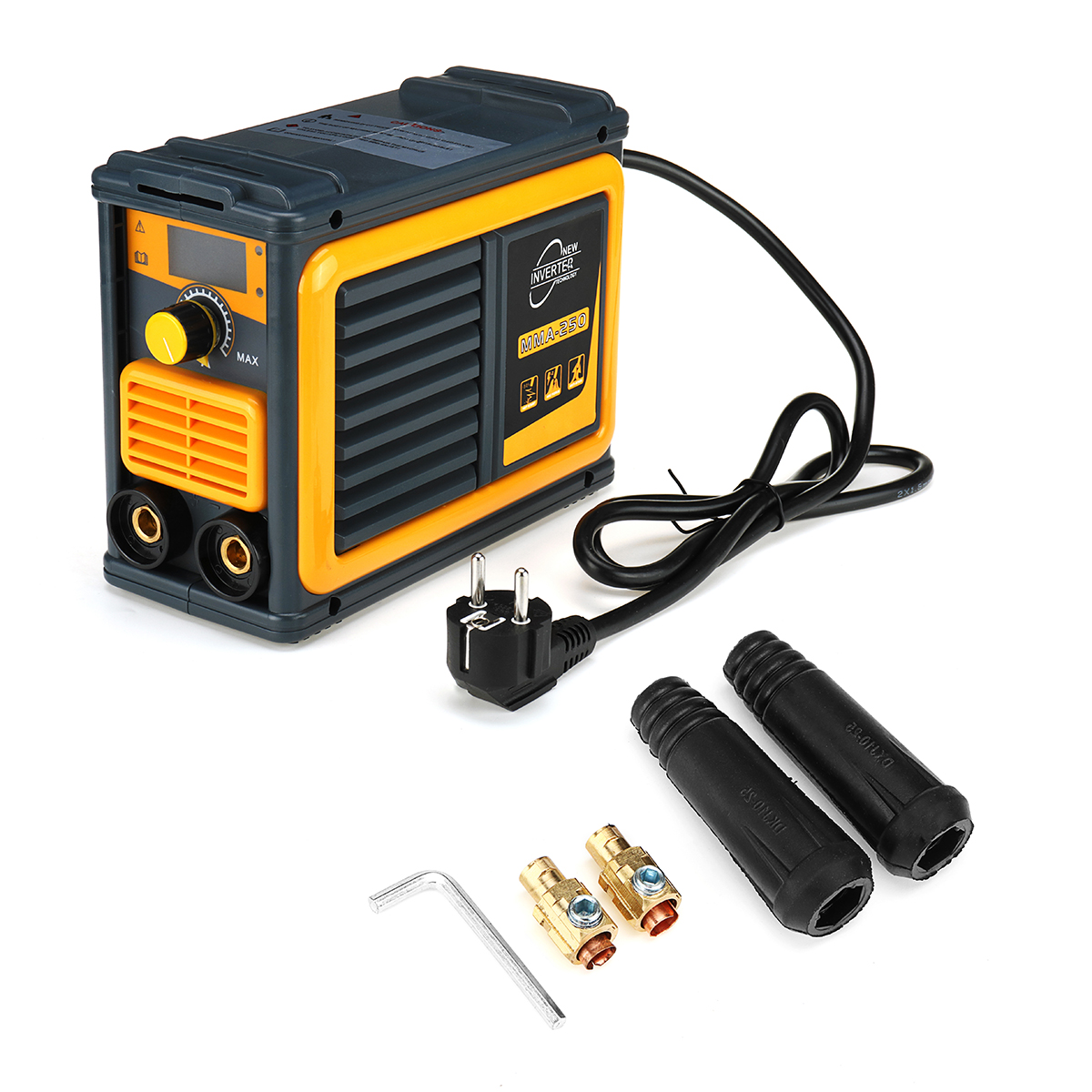 Find 220V 250A Handheld Electric Welder MMA Inverter ARC IGBT Welding Machine Tool for Sale on Gipsybee.com with cryptocurrencies