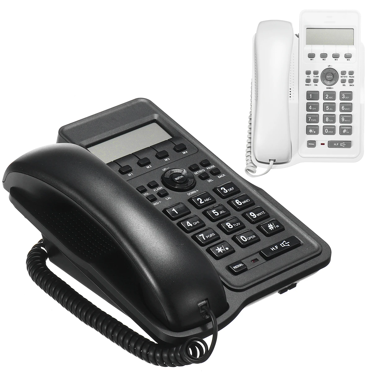 Find kX 7712 Telephone LCD Screen Caller Home Hotel Office Caller Landline Feature Phone for Sale on Gipsybee.com
