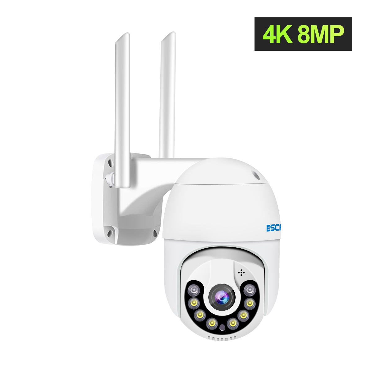 Find ESCAM QF800 8MP Pan/Tilt AI Humanoid Detection Auto Tracking Cloud Storage Waterproof WiFi IP Camera Two Way Audio Night Vision ICSEE APP for Sale on Gipsybee.com with cryptocurrencies