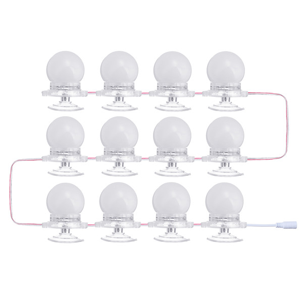 Find 12Pcs Makeup Mirror Vanity LED Light Bulbs LED Gadgets Kit for Dressing Hollywood Super Star for Sale on Gipsybee.com with cryptocurrencies
