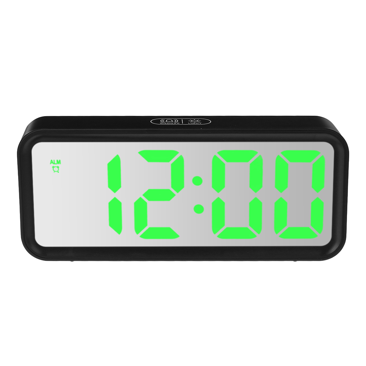 Find LED Digital Alarm Clock Mirror Table Display Temperature Snooze Room Wake up USB for Sale on Gipsybee.com with cryptocurrencies