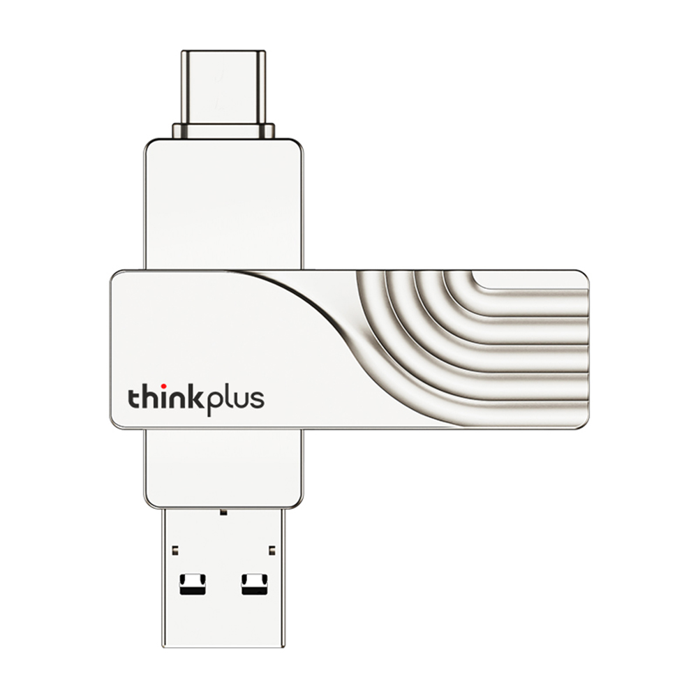 Find Lenovo ThinkPlus TPCU301 2 In 1 Type C USB3 0 Flash Drive 32G 64G 128G 256G 360 Rotation Zinc Alloy USB Disk Portable Thumb Drive for Computer Phone for Sale on Gipsybee.com with cryptocurrencies