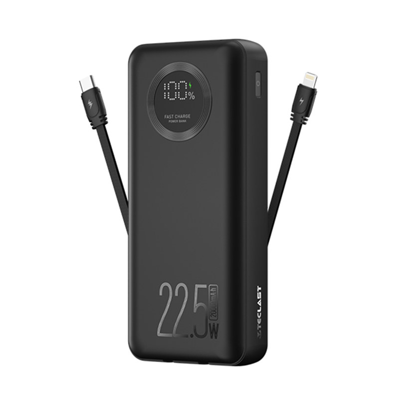 Find Teclast E20 Pro 22 5W 20000mAh Power Bank Built in Cable LED Digital Display SCP PD QC3 0 Fast Charging External Battery Power Supply For iPhone 13 13 Mini 13 Pro Max For Samsung Galaxy S22 Xiaomi Mi 11 Huawei P50 Pro for Sale on Gipsybee.com with cryptocurrencies