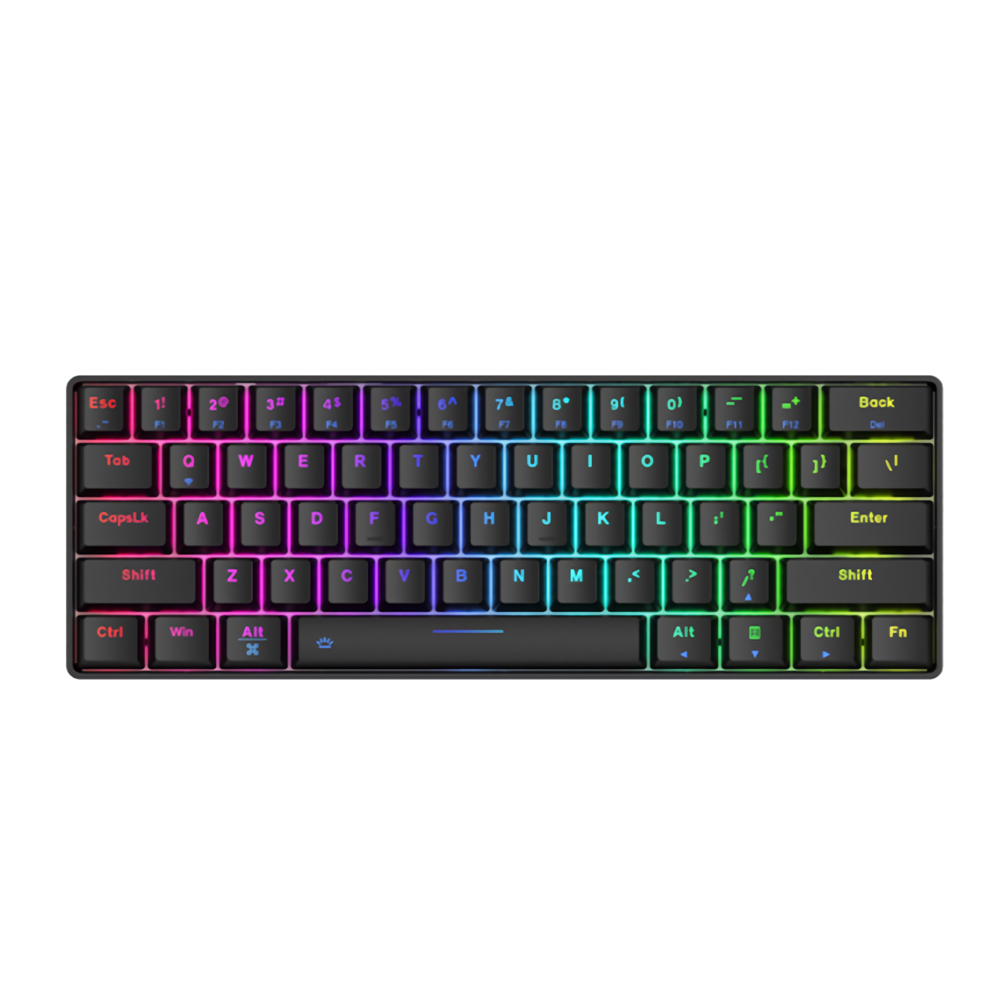 Find DAREU EK861 Mechanical Keyboard Triple Mode Hot Swappable Wired 2 4GHz bluetooth 5 1 RGB 61 Keys ABS Keycaps Dareu Switch Rechargeable Gaming Keyboard for Sale on Gipsybee.com with cryptocurrencies