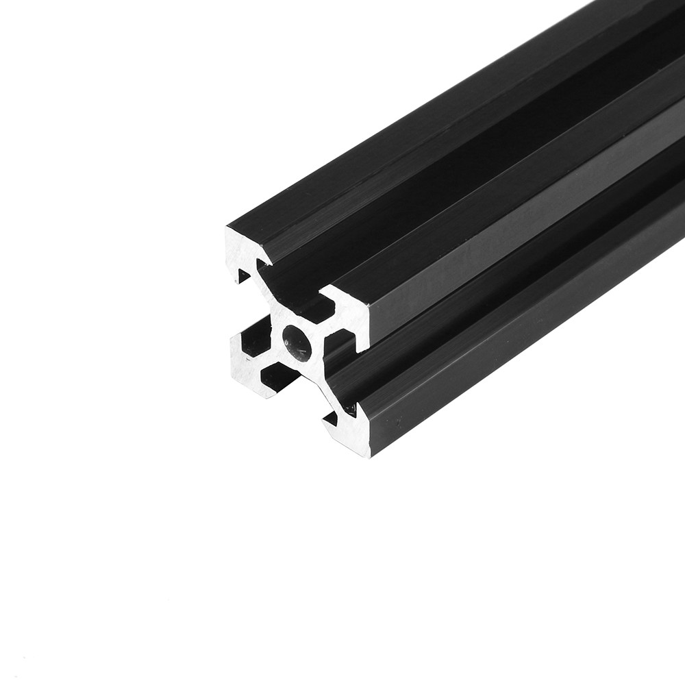 Machifit 2020 V-Slot Profili In Alluminio Profilato Nero con Scanalatura a V, telaio estruso per stampante 3D e CNC 3