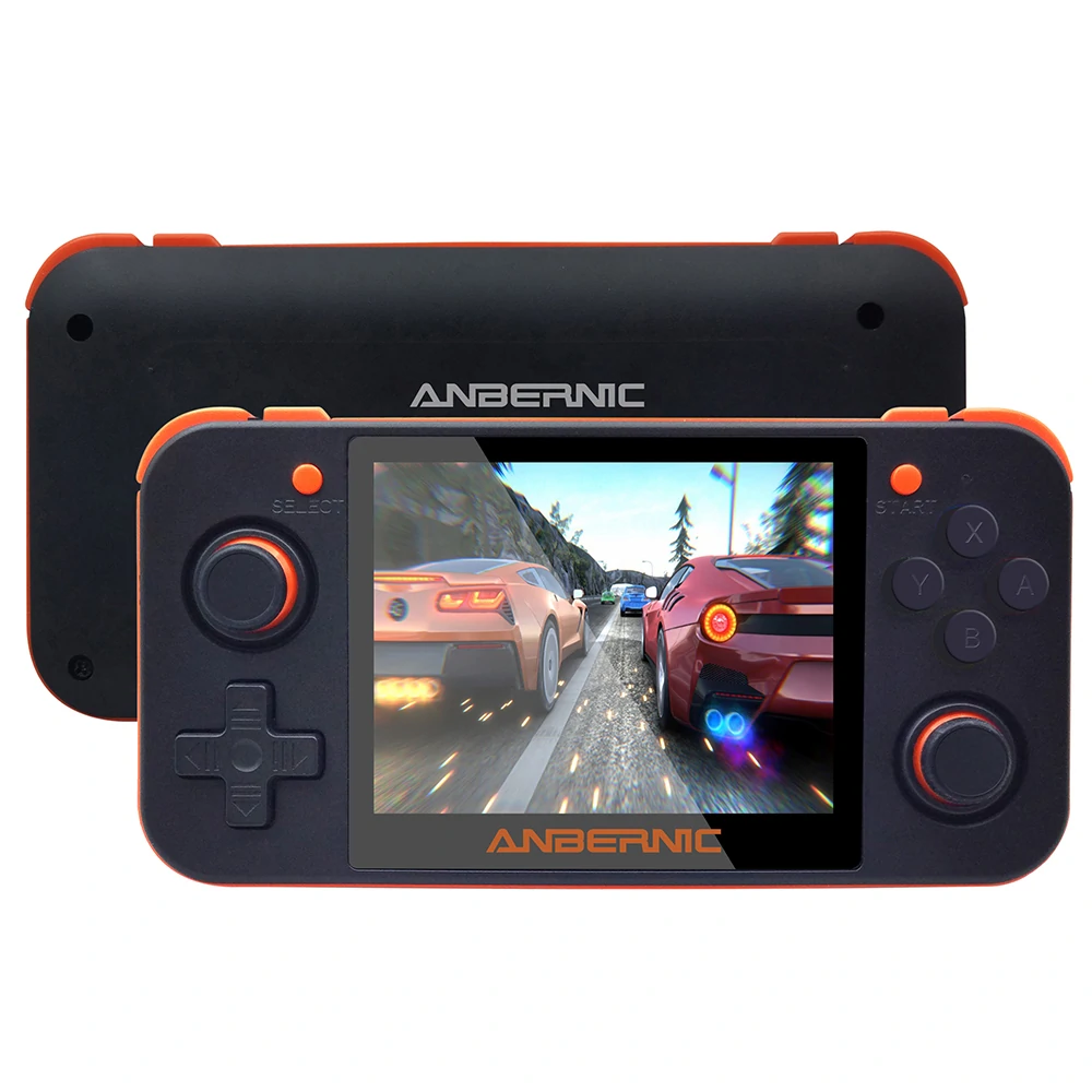 Find ANBERNIC RG350 3 5 inch IPS Screen 64Bit 16GB 2500 Games Hanldheld Video Game Console Retro Player for PS1 GBA FC MD for Sale on Gipsybee.com