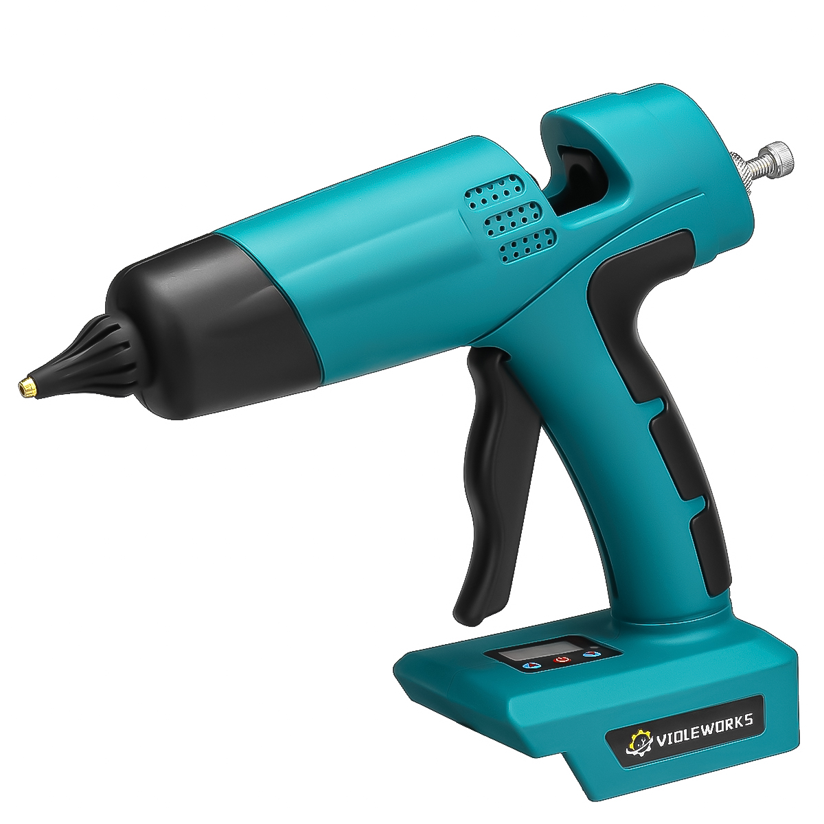 Find VIOLEWORKS 1200W Glue Guns Cordless Rechargeable Hot Glue Applicator Home Improvement Craft DIY for Battery for Sale on Gipsybee.com with cryptocurrencies