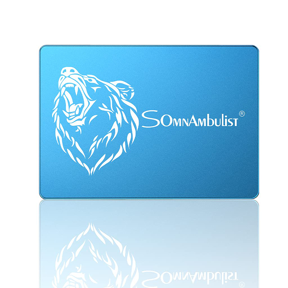Find Somnambulist 2 5 inch SATA III SSD Solid State Drive 550MB/s 120GB/240GB/480GB/960GB/2TB Hard Disk for Laptop Desktop Blue Bear for Sale on Gipsybee.com with cryptocurrencies