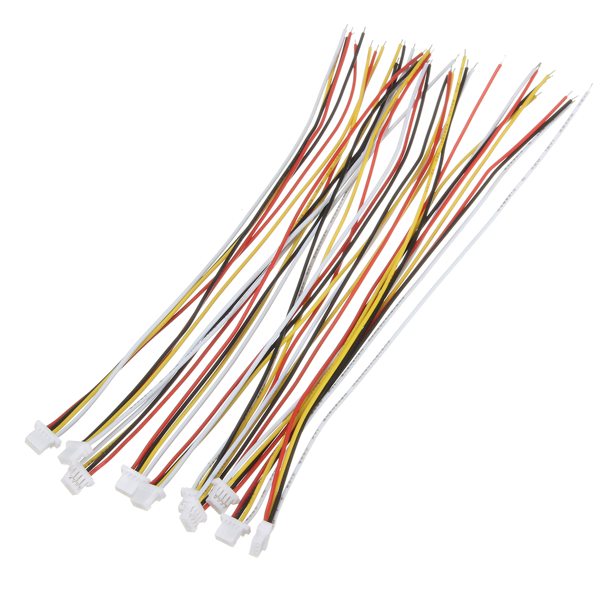 Find Excellway 20Pcs Mini Micro JST 1 0mm SH 4 Pin Connector Plug With Wire Cables 300mm for Sale on Gipsybee.com with cryptocurrencies