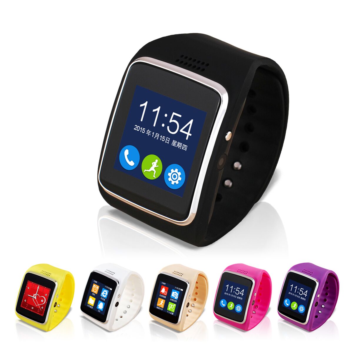 Find ELEGIANT Z30 Sport bluetooth Smart Watch Health Pedometer Sleep Monitoring for Android Phone for Sale on Gipsybee.com with cryptocurrencies