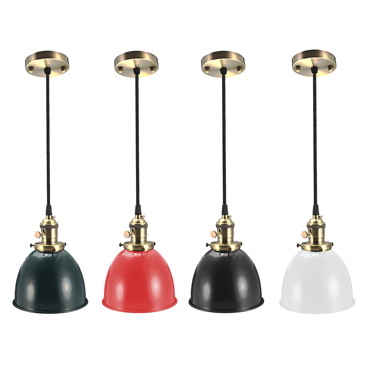 Find Elfeland Cafe Style Retro Ceiling Light Pendant Metal Shade-Modern Rustic Industrial Vintage Look-E27 Socket Height-adjustable Lampshade-for Loft Bar Cafe Light Ceiling Lamp Shade for Sale on Gipsybee.com with cryptocurrencies