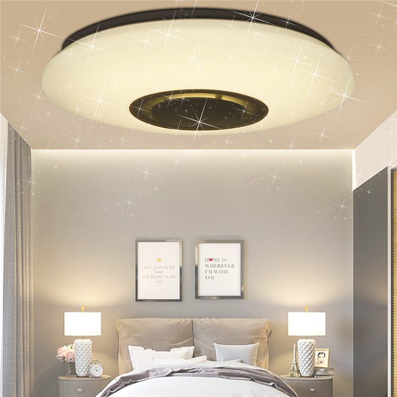 Find WIFI LED Ceiling Lamp with bluetooth Speaker LED Ceiling Lamp Color Change with Remote Control RGB Music Ceiling Lamp Dimmable with APP Control 3000 6500K for Alexa Google Home for Sale on Gipsybee.com with cryptocurrencies