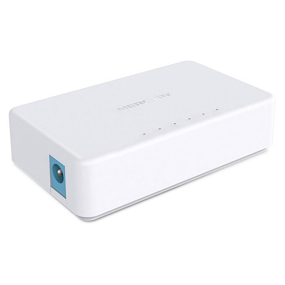 Find MERCURY 5 Port Ethernet Network Switch Desktop Ethernet Splitter Plug and Play Traffic Optimization for Sale on Gipsybee.com with cryptocurrencies
