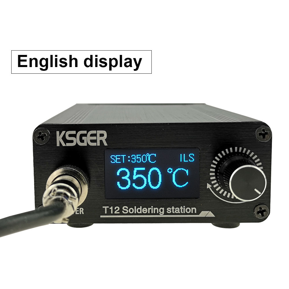 Find KSGER T12 STM32 V3 1S Welding Soldering Iron Station OLED DIY Plastic Handle Electric Tools Quick Heating T12 Iron Tips 8s Tins 907 9501 Handle with 3Pcs T12 Tips for Sale on Gipsybee.com with cryptocurrencies