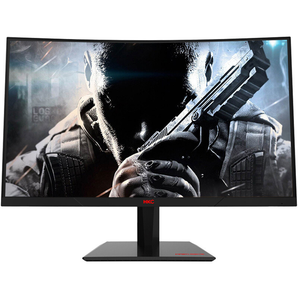 HKC GF40 23.6 inch Curved Monitor 1800R 4ms 144Hz VA Panel 1080P Resolution 178° Viewing Angle HD Ultra-thin Gaming Office Monitor 3