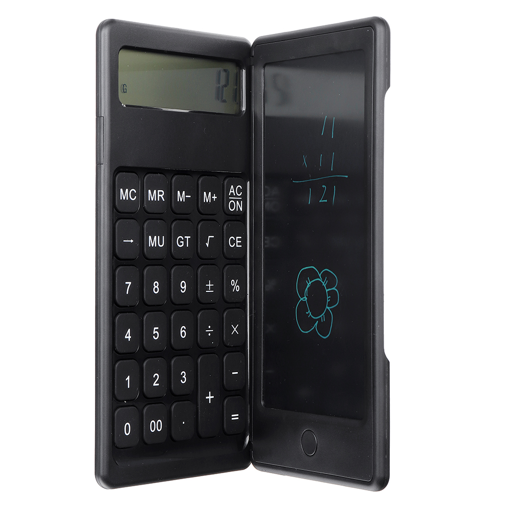 Find Highlight Version Gideatech 12 Digits Display Desktop Calculator with 6 Inch LCD Writing Tablet Foldable Repeated Writing Digital Drawing Pad with Stylus Pen Eraser Button Lock for Sale on Gipsybee.com with cryptocurrencies