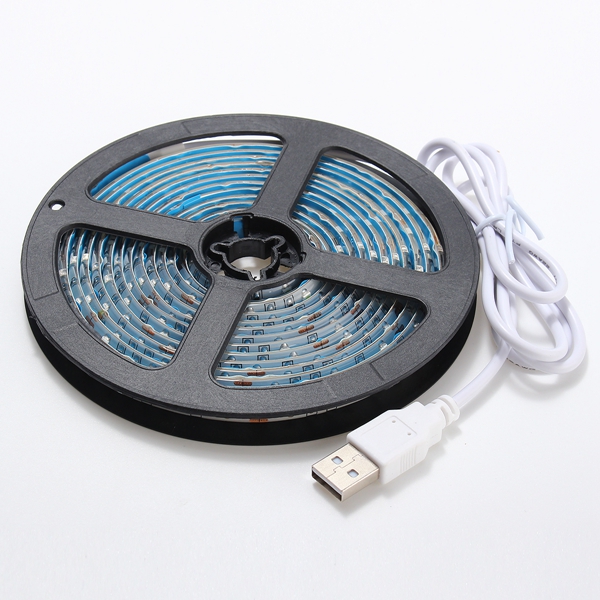 Find 3M Waterproof USB SMD3528 TV Background Computer LED Strip Tape Flexible Light DC5V for Sale on Gipsybee.com with cryptocurrencies