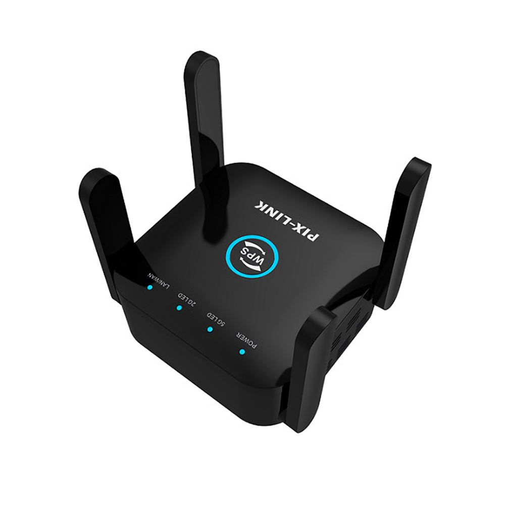 Find PIXLINK 1200Mbps Wireless Wifi Repeater 2 4GHz 5GHz Long Range Wi Fi Repeater Router Signal Booster Amplifier Extender with 4 Atenna for Sale on Gipsybee.com with cryptocurrencies