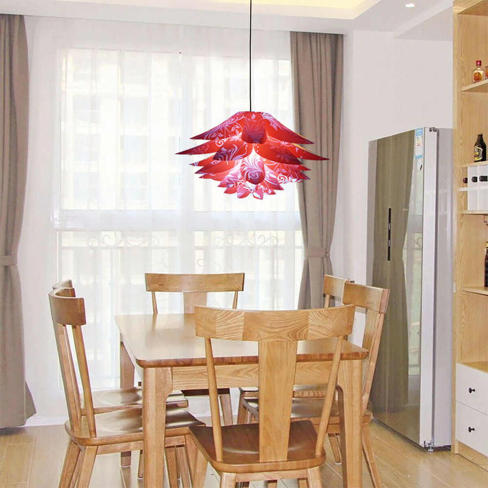 Find 50CM Six layer Red Purple Plastic Lampshade Suitable for Chandelier Table Lamp for Sale on Gipsybee.com with cryptocurrencies