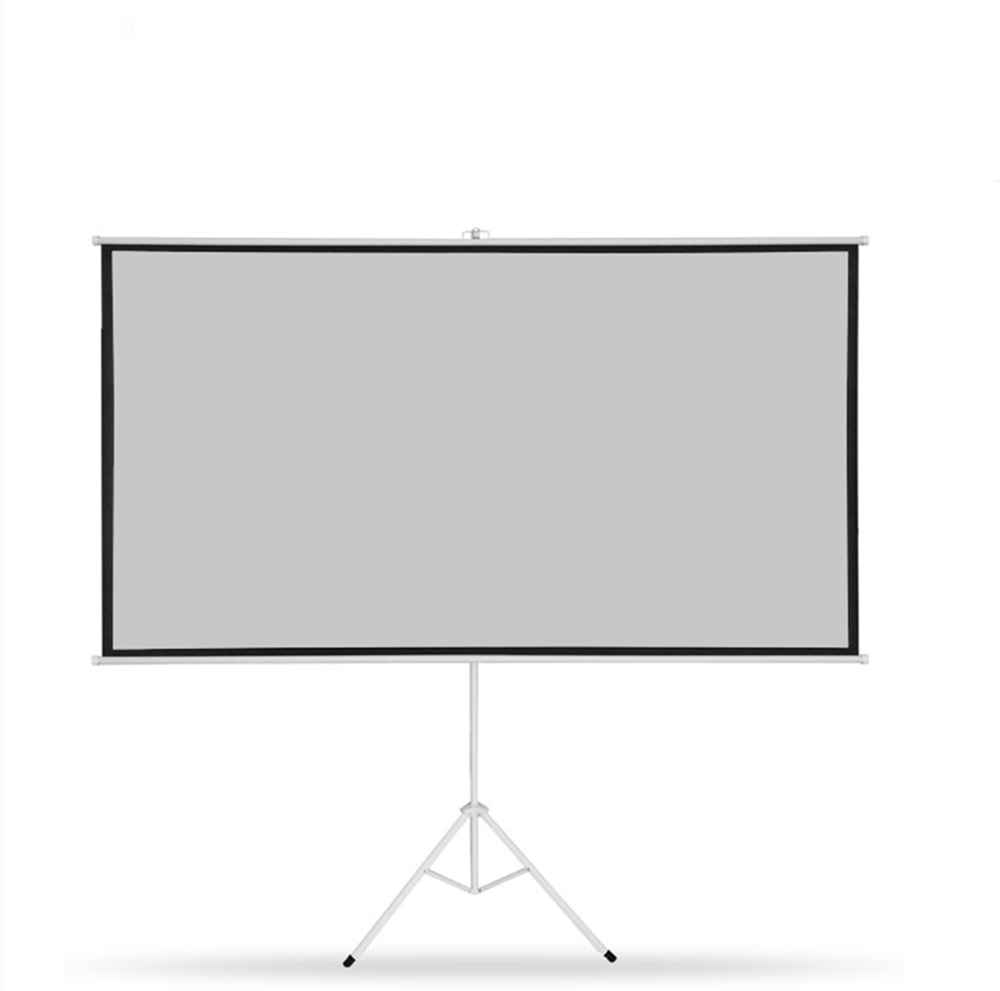 Find Thinyou Tripod Projector Screen  100 inch Projector Curtain 16:9 Matte Gray Fabric Fiber Glass Bracket For HD Projector with Stand Tripod for Sale on Gipsybee.com with cryptocurrencies
