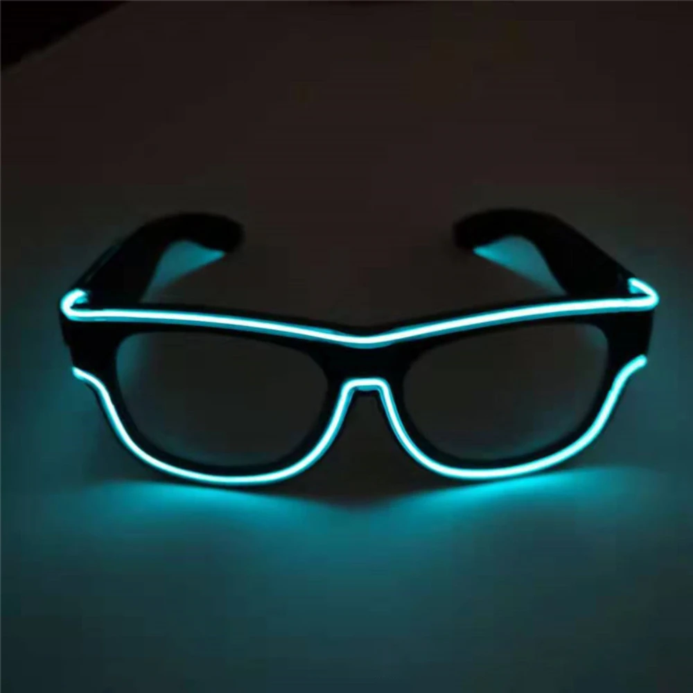 Find Transparent Lens Glasses Cold Light Luminous LED Luminous Glasses Party Luminous Supplies for Sale on Gipsybee.com