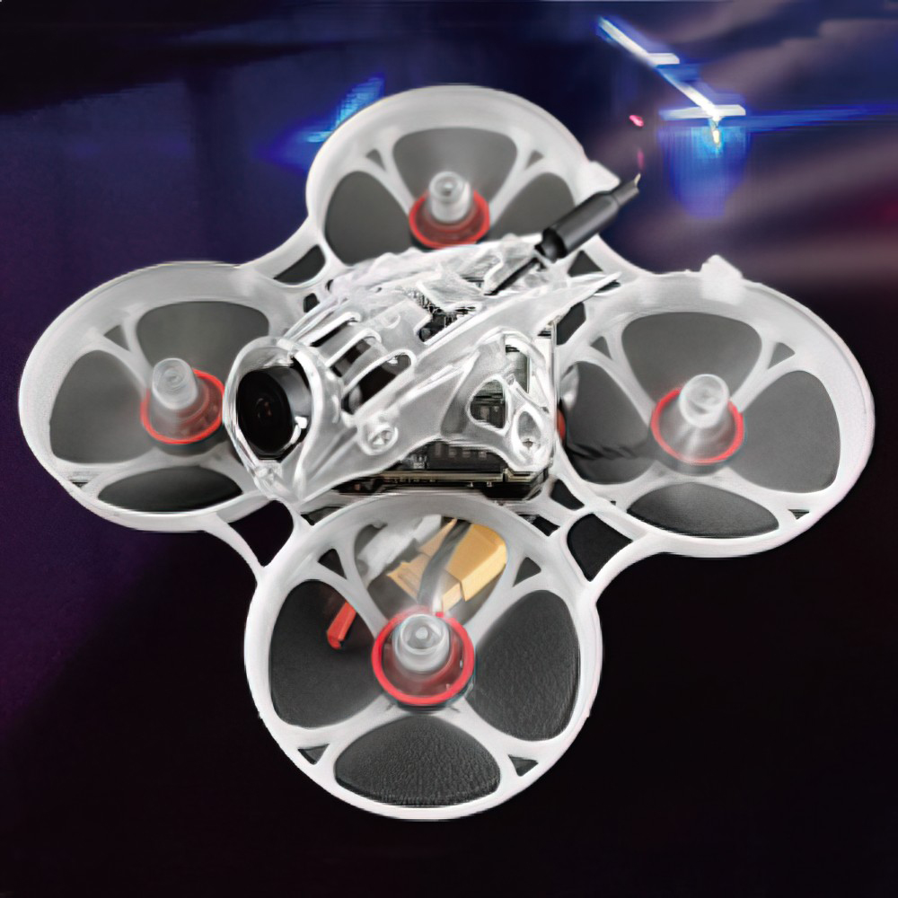 Happymodel Mobula7 HDZero 75mm 2-3S Whoop FPV Racing Drone BNF w/ELRS Receiver RunCam Nano HDZero Camera 2