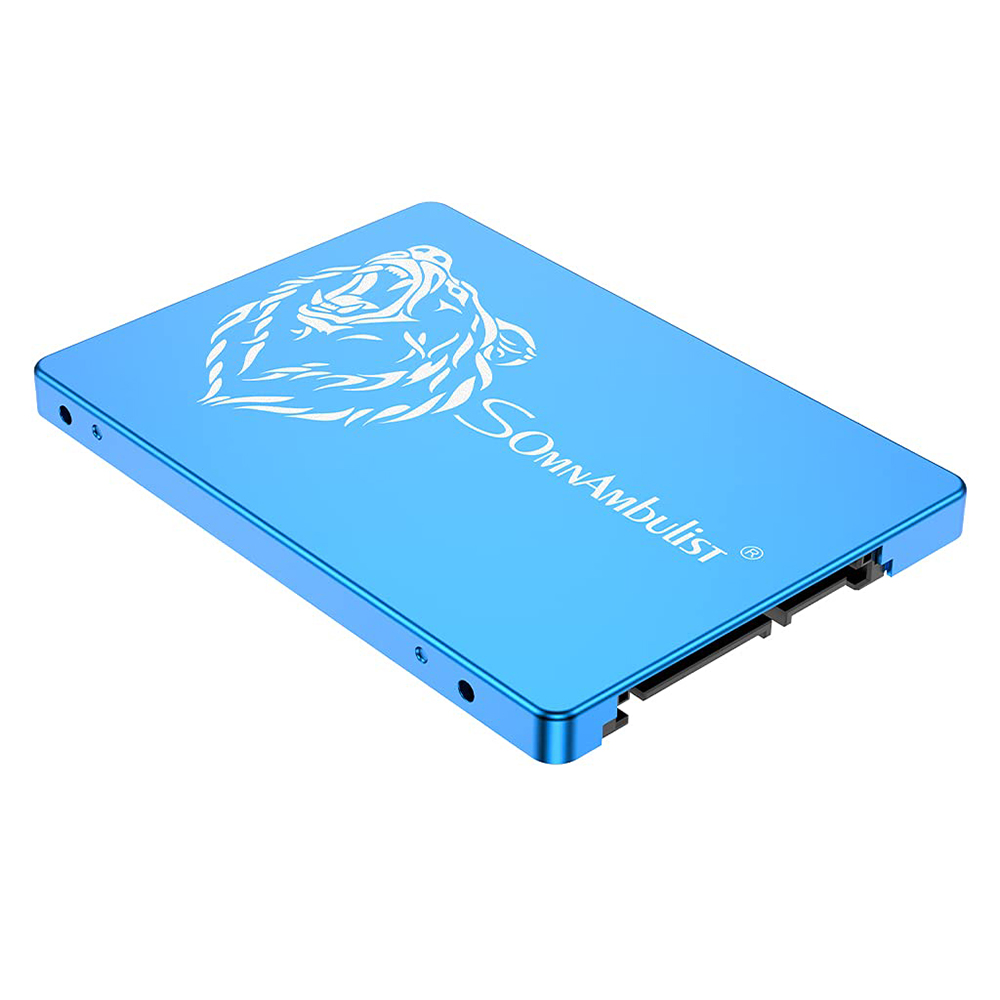 Find Somnambulist 2.5 inch SATA III SSD Solid State Drive 550MB/s 120GB/240GB/480GB/960GB/2TB Hard Disk for Laptop Desktop Blue Bear for Sale on Gipsybee.com with cryptocurrencies