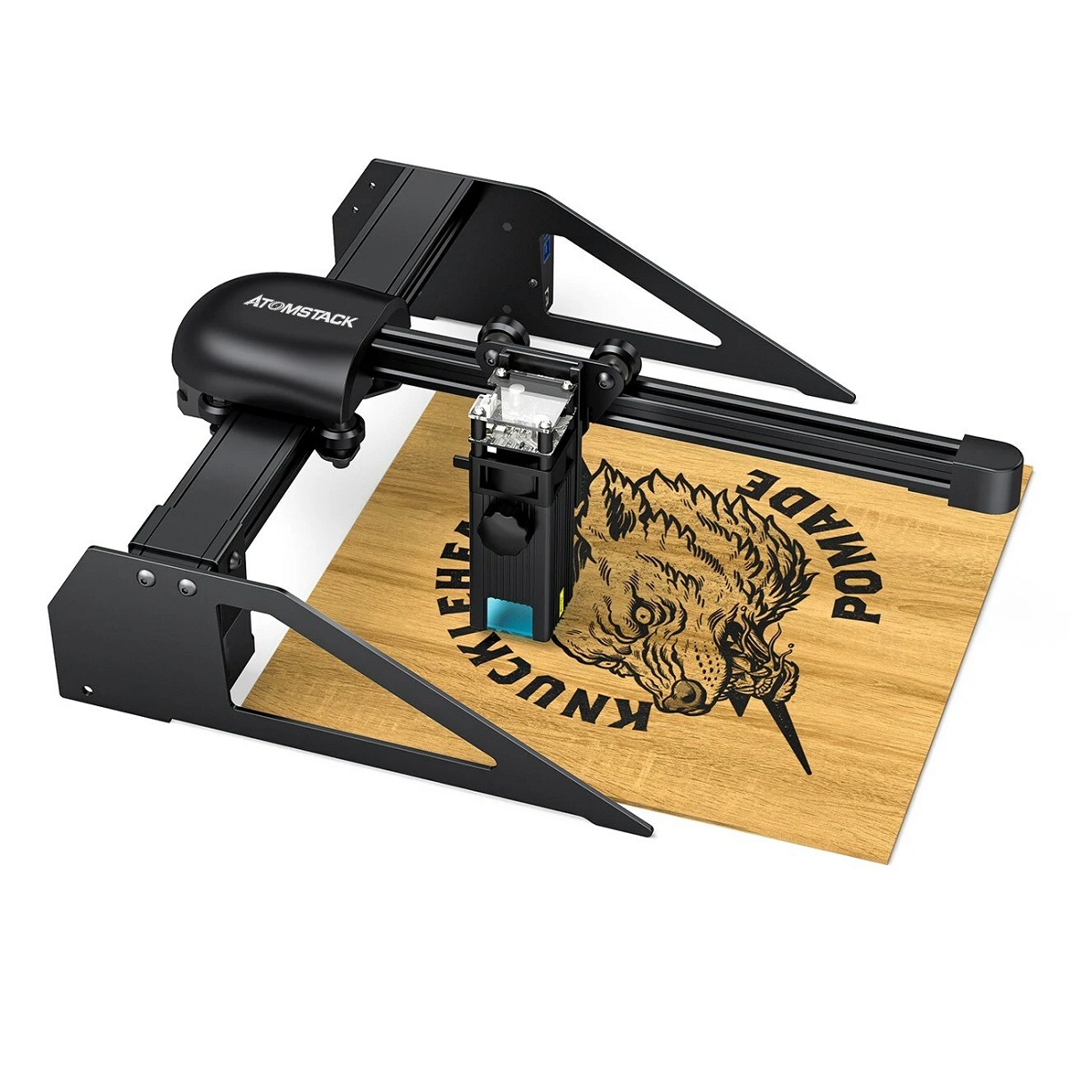 Find EU DIRECT ATOMSTACK P7 M30 Portable Laser Engraving Machine Cutter Wood Cutting Single Arm Laser Engraver Eye Protection Metal Engraving for Sale on Gipsybee.com with cryptocurrencies