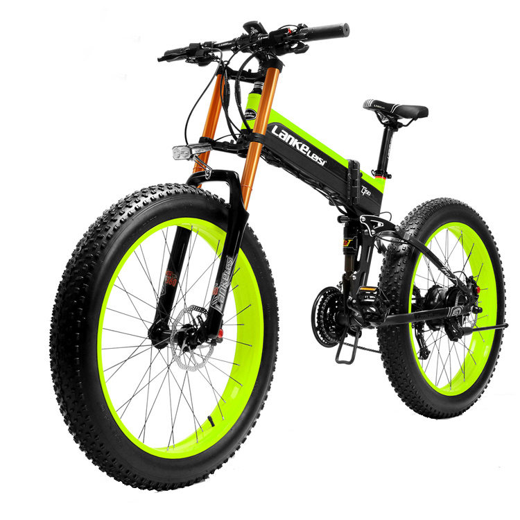 Find EU Direct LANKELEISI XT750 PLUS 17 5Ah 48V 1000W Folding Moped Electric Bicycle 26 Inches 130km Mileage Range Max Load 200kg for Sale on Gipsybee.com with cryptocurrencies