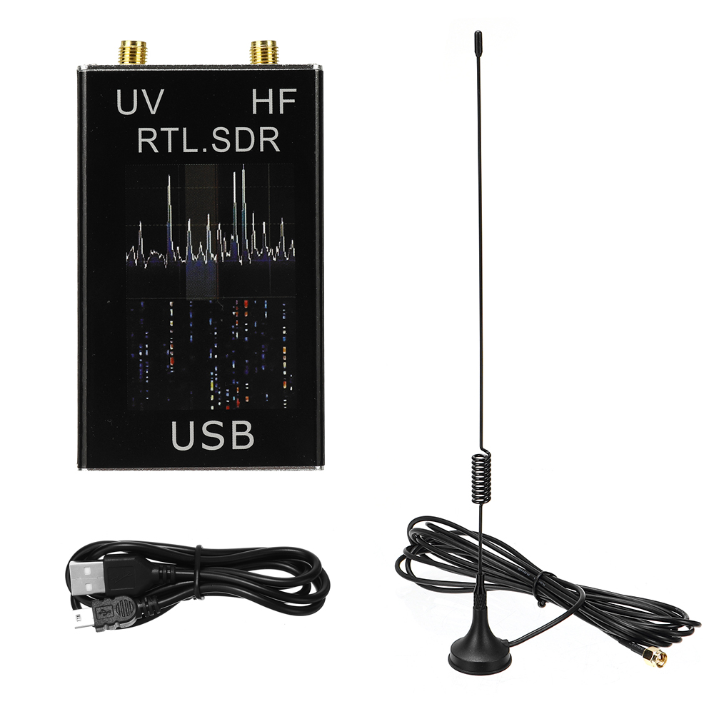 Find 100KHz 1 7GHz Full Band UV HF RTL SDR USB Tuner Receiver USB Dongle with RTL2832U R820T2 Ham Radio RTL SDR for Sale on Gipsybee.com with cryptocurrencies