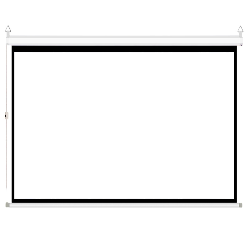 Find Electric Put Down Projector Screen 100Inch 16 9 White Glass Fiber Curtain Ultra HD 4K 8K for Home Theatre Movie Office Working Support Projector for Sale on Gipsybee.com with cryptocurrencies