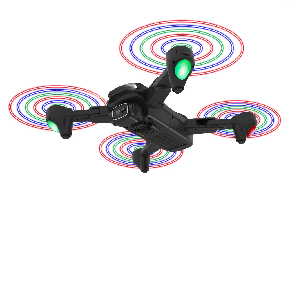 Find KY608 WIFI FPV with 4K HD Dual Camera LED Lighting Blades Optical Flow Positioning Headdless Mode RC Drone Quadcopter RTF for Sale on Gipsybee.com