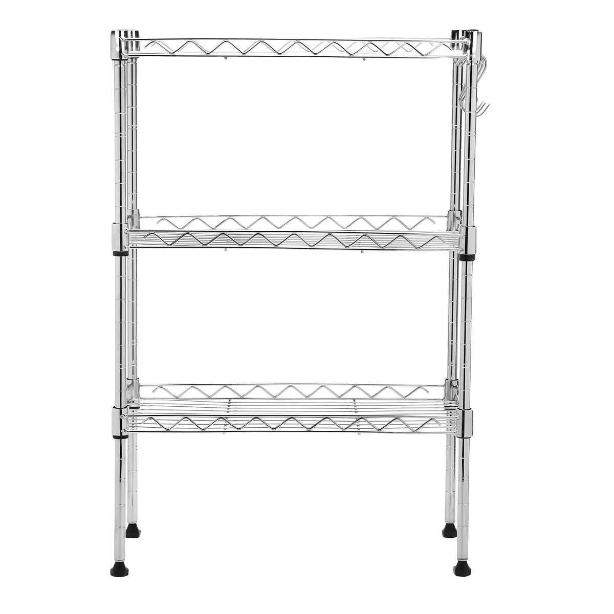 2/3 Layers Kitchen Organizer Shelf Carbon Steel Adjustable Kitchen Storage Baskets Kitchen Organizer Dish Rack Holder—4