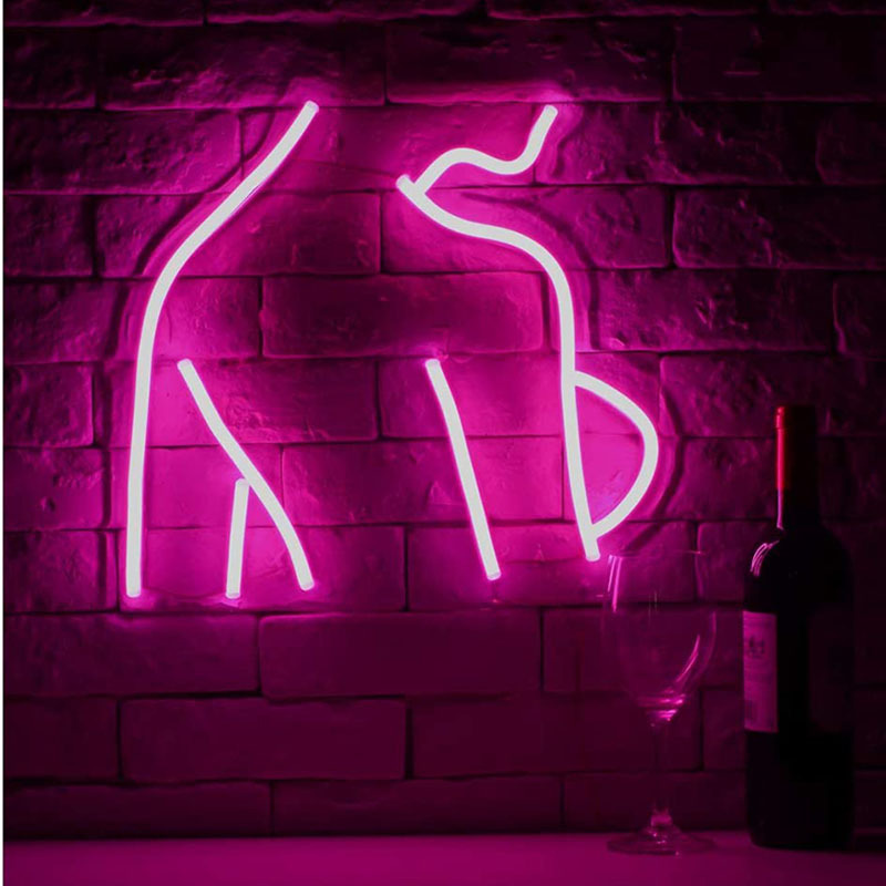 Find Neon Light Sign Custom Led Human Body Girls Buttocks Visual Art Bar Club Wall Hanging Flexible Lighting For Sign Decor Room for Sale on Gipsybee.com with cryptocurrencies