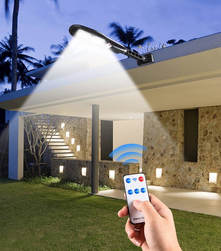 Find 24COB/8COB Outdoor Solar Lamp Street Lights with Remote Control IP65 Waterproof for Garden Yard for Sale on Gipsybee.com with cryptocurrencies
