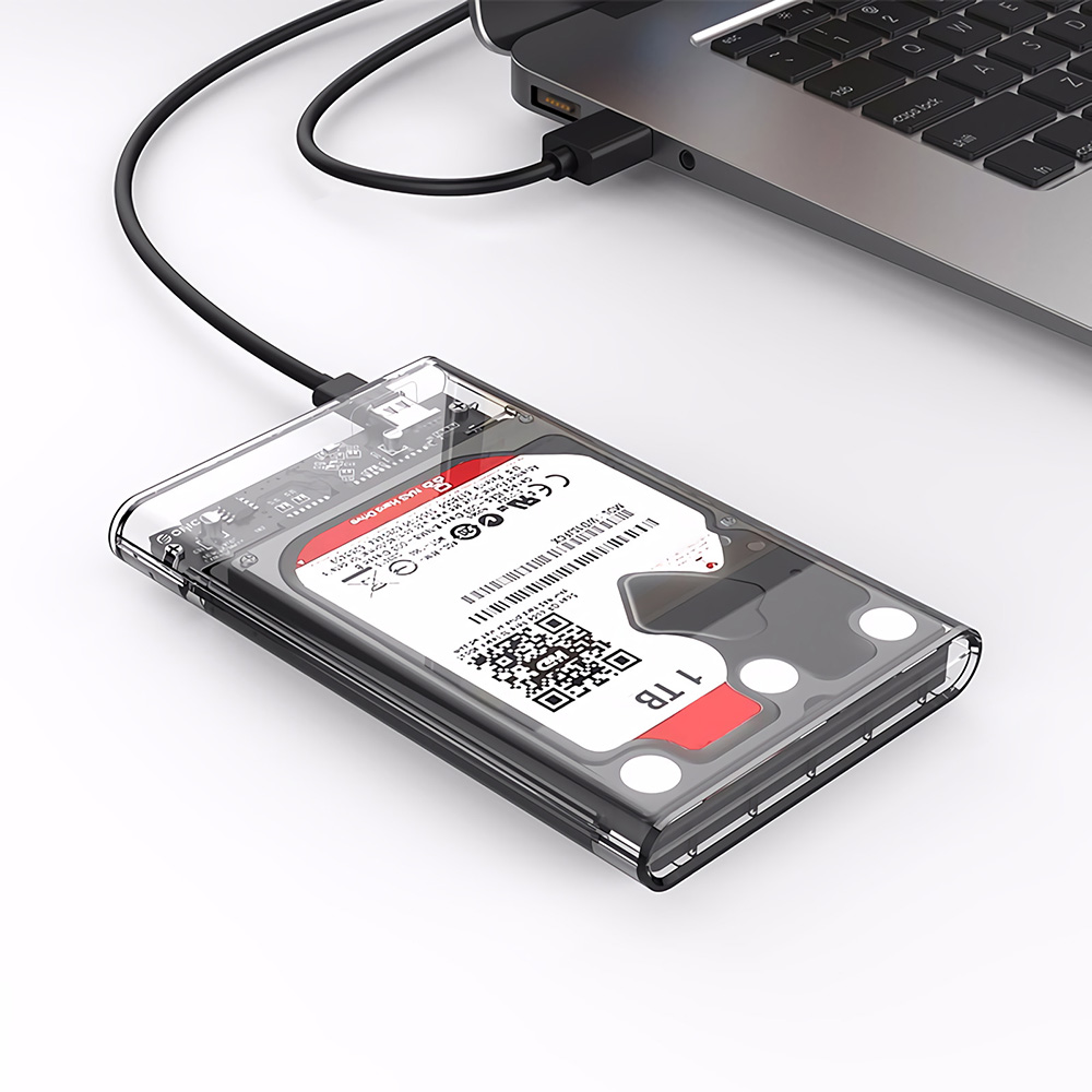 Find ORICO 2 5 inch Type C to SATA3 Transparent Hard Drive Enclosure External SSD HDD Case Support UASP for Sale on Gipsybee.com with cryptocurrencies