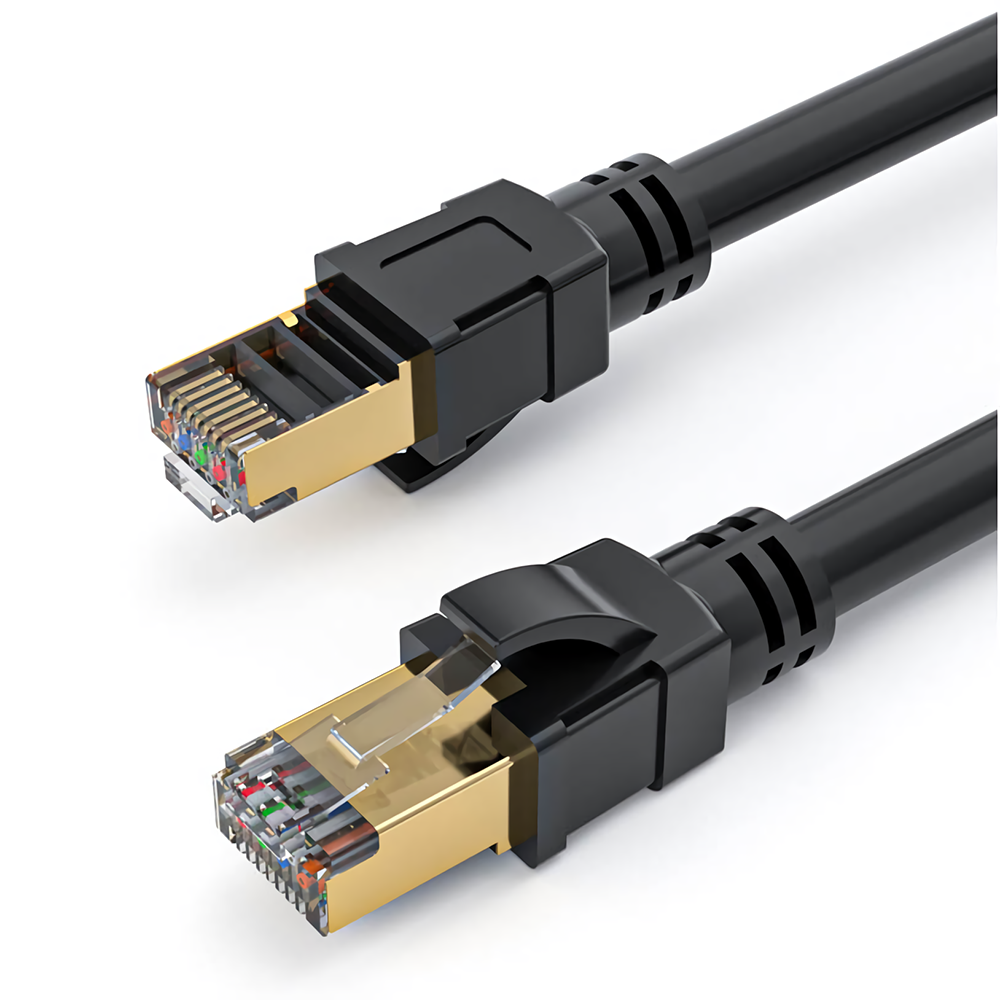 Find ACASIS AC-NW01 Cat 8 Ethernet Cable SFTP 40Gbps RJ45 Cat 8 Network Cable Gold Plated Connector For Laptop Router Modem for Sale on Gipsybee.com with cryptocurrencies