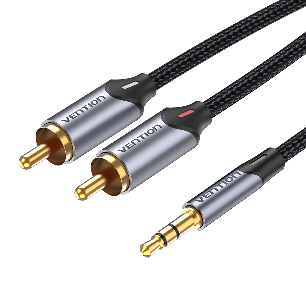Find VENTION BCNBD 3.5mmMal to 2-mal RCA Audio Cable 0.5m 29AWG 1 to 2 Connection Cable Adapter Cable for Sale on Gipsybee.com with cryptocurrencies