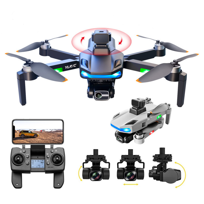 Find YLR/C S135 GPS 5G WiFi FPV with 8K HD ESC Dual Camera 3-Axis EIS Gimbal 360Â° Obstacle Avoidance Brushless Foldable RC Drone Quadcopter RTF for Sale on Gipsybee.com with cryptocurrencies