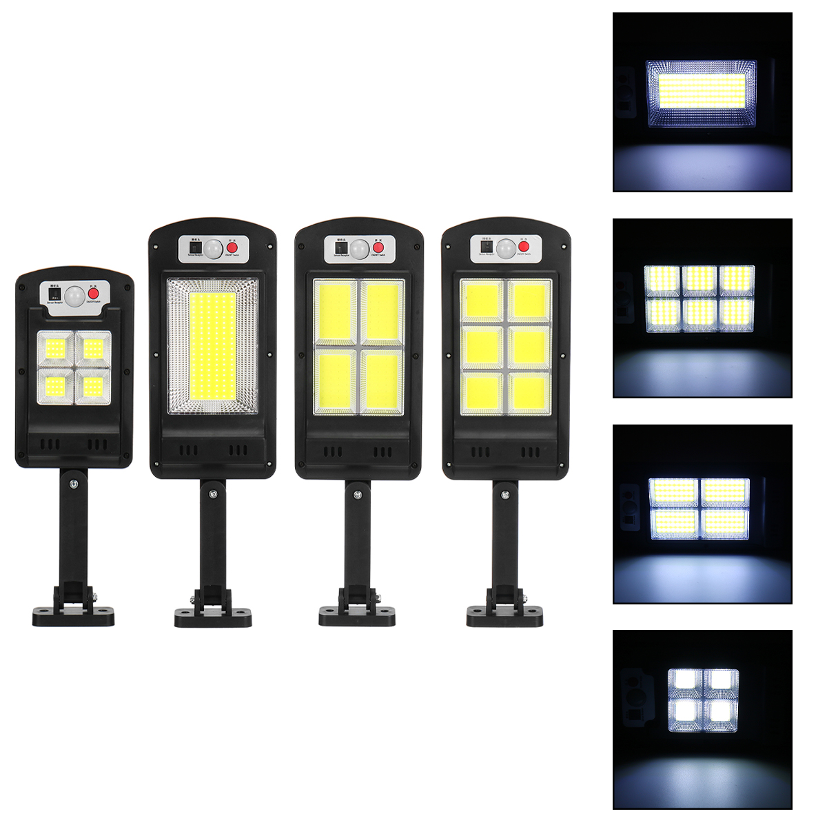 Find LED Solar COB Light PIR Motion Sensor Induction Wall Street Road Garden Lamp Remote Control for Sale on Gipsybee.com with cryptocurrencies