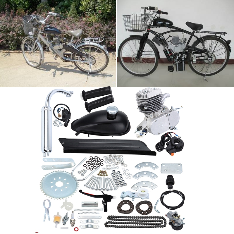 Find [EU Direct] 50cc Bicycle Gas Engine Kit 2 Stroke Motor For DIY Electric MTB Dirt Pocket Bike Petrol Complete Engine Set Parts Accessories for Sale on Gipsybee.com with cryptocurrencies