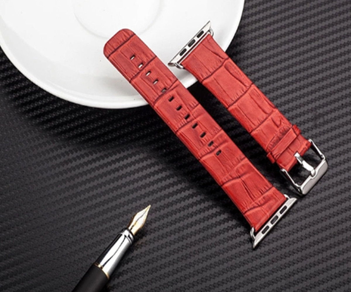 Find Leather Smart Watch Band Replacement Strap for Apple Watch 38mm for Sale on Gipsybee.com with cryptocurrencies