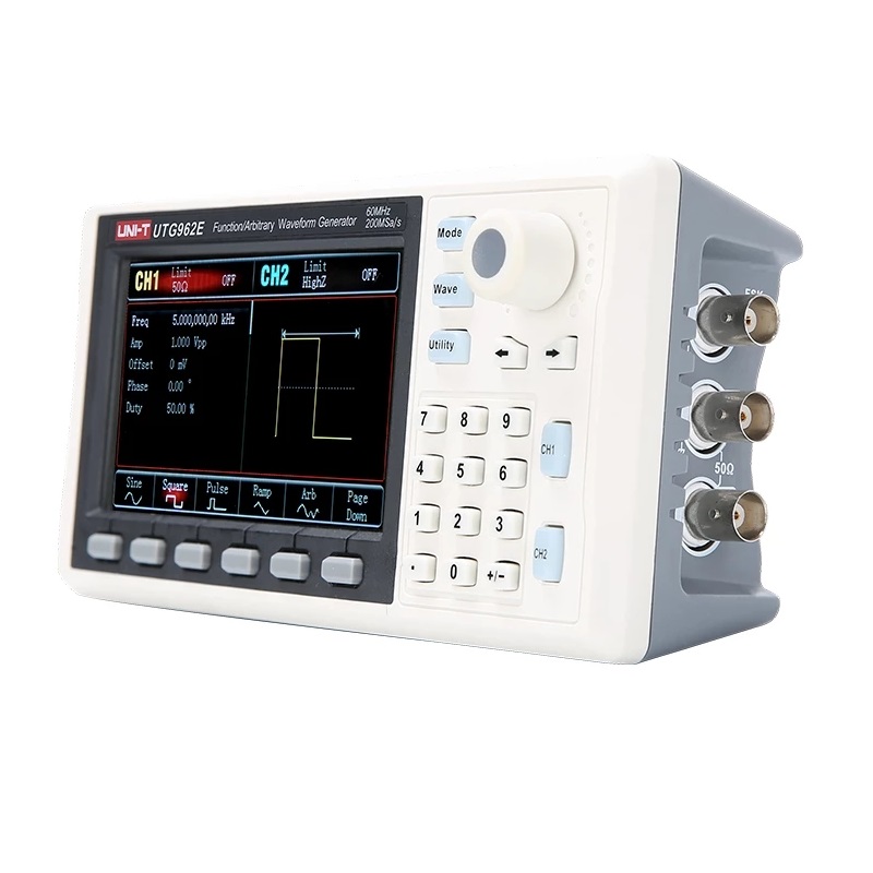 Find UNI T UTG932E UTG962E Function Arbitrary Waveform Generator Signal Source Dual Channel 200MS/s 14bits Frequency Meter 30Mhz 60Mhz for Sale on Gipsybee.com with cryptocurrencies