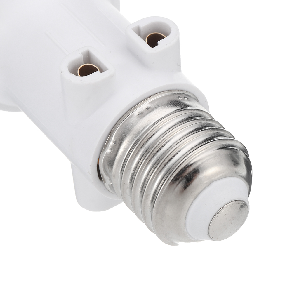 Find AC100-240V 4A E27 ABS EU Plug Connector Accessories Bulb Adapter Lamp Holder Base Screw Light Socket for Sale on Gipsybee.com with cryptocurrencies