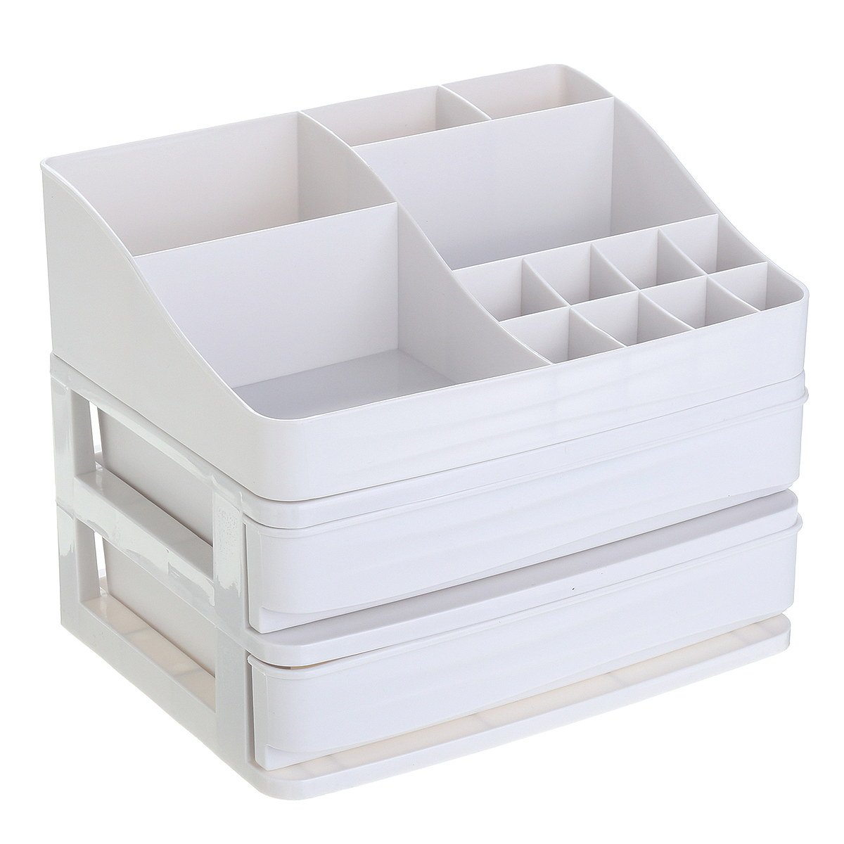 Plastic Cosmetic Box Drawer Makeup Organizer Makeup Desktop Storage Box Container Nail Casket Holder Jewelry Organizer Desktop Organizer—3
